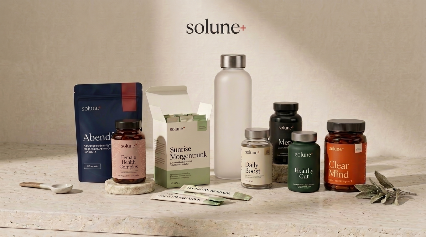 Solune+ Produktpalette